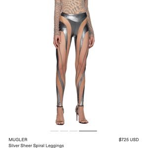 Mugler Leggings